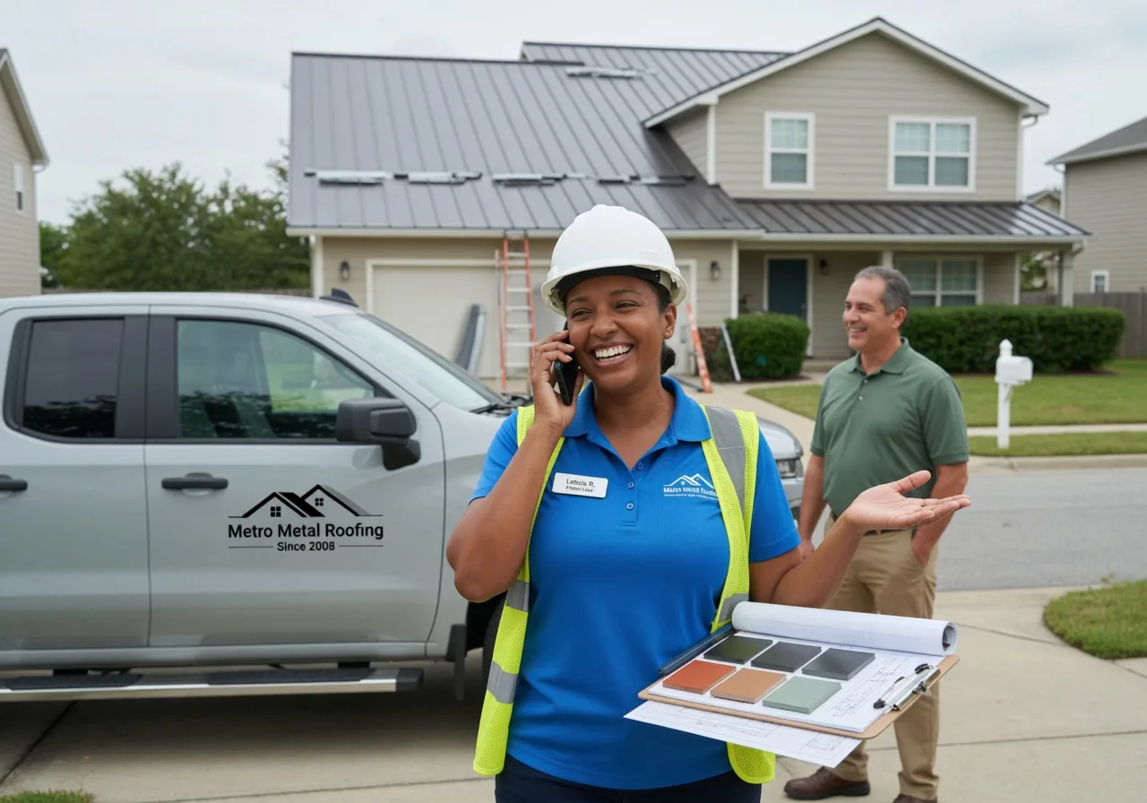 Storm Damage Metal Roof Repair in Hillsboro, KS